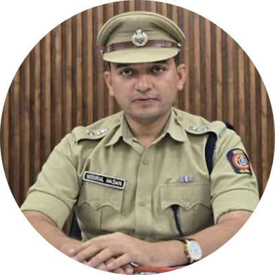 श्री नुरूल हसन,  भा.पो.से.  पोलिस अधीक्षक, भंडारा.